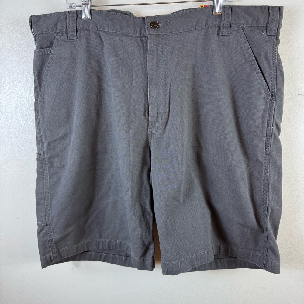 Carhartt Mens Shorts Gray Relaxed‎ NWT BS2514-M Canvas Rugged Flex Size 42